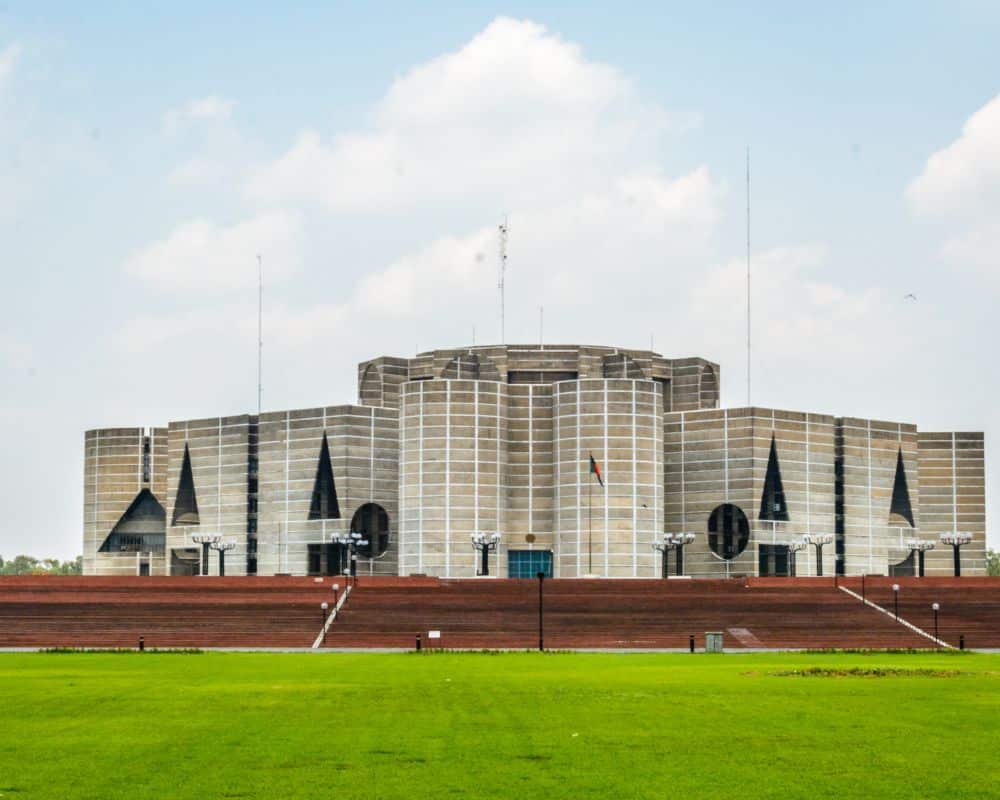 National Parliament Building Dhaka, Bangladesh - One of the best architecture wonders in Bangladesh