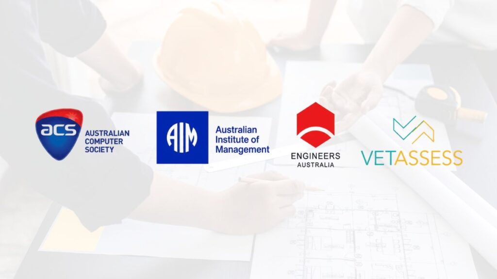 List of Australia Skills Assessment Authorities